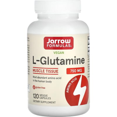 Jarrow Formulas, L-Glutamine, 750 mg, 120 capsules végétales