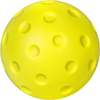 Pickleball Bal - Oefenbal Trainingsbal - Indoor Oefensessies - Geluidsreducerend Ontwerp - Standaard Maat - Geel