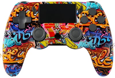Namajunas - Draadloze Controller geschikt voor PS4/Pro/Slim/PC - Bluetooth gamepad - Geschikt voor Playstation 4 -Zes-assige sensor - LED-lichtbalk en touchscreen-functionaliteit - Audio Jack Input - Gaming Accesoires