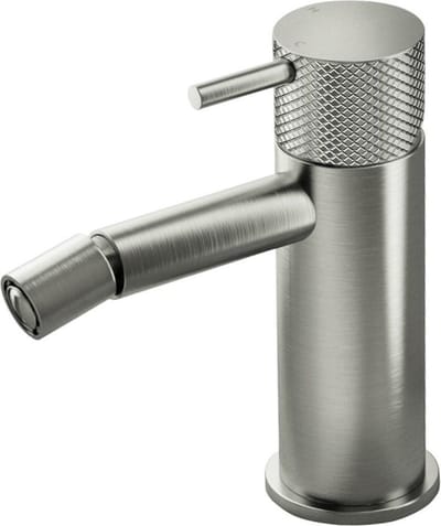 Hotbath Cobber X Bidetmengkraan zonder Waste - Geborsteld Nikkel