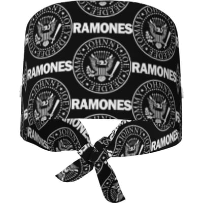 Casquette de bloc opératoire Ramone Merch Casquette de travail pour médecin Casquettes d'infirmière réglables pour hommes et femmes pour dentiste One Size gray