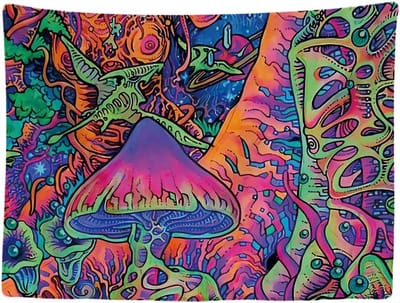 Wandkleed binnen - Wandtapijt - Hippie Muurkleed - Wanddoek Stof - 200 x 150 cm - Wanddecoratie - Wandhanger - Muurhanger - Fotobehang - Poster - Ulticool - Decoratie - Woonkamer - Slaapkamer