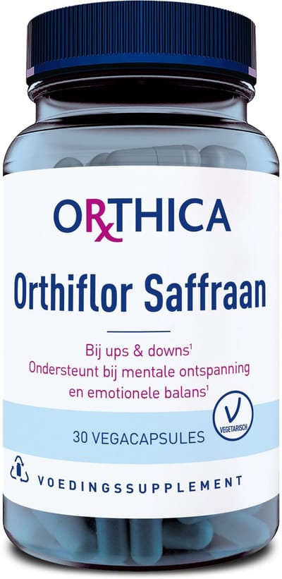 Orthica Orthiflor Saffraan - biotica met saffraan - 30 vegacapsules