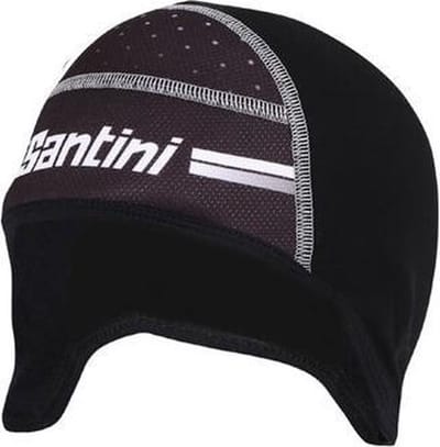 Santini Windtex Underhelmet Black - Maat One size