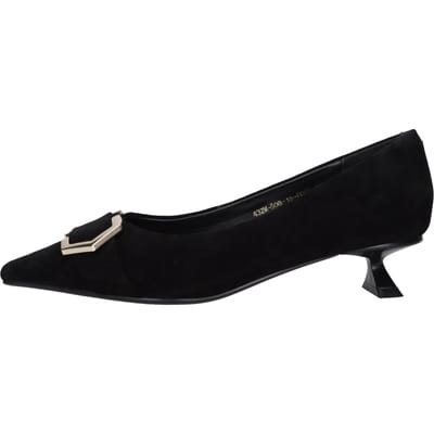 Emanuelle Vee zwarte hakken schoenen