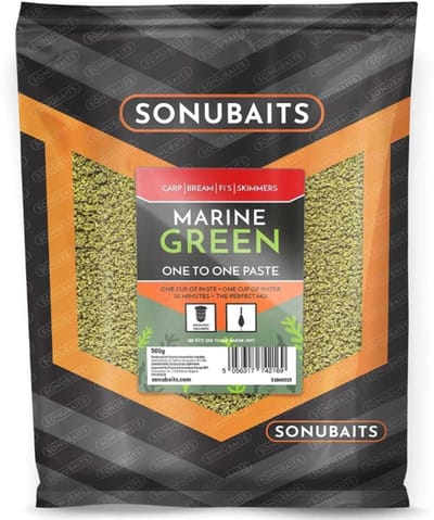 Sonubaits One To One Paste | 500g Marine Green