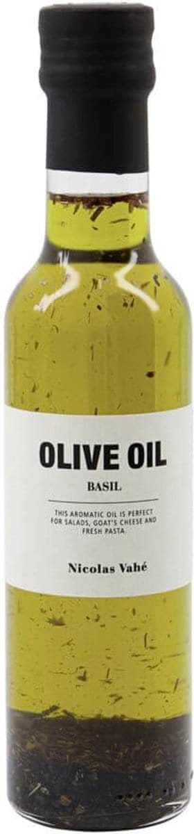 Nicolas Vahe Olijfolie met basilicum 250ml
