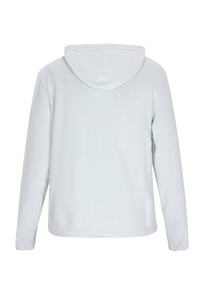 Mo Fleece jas Heren Bleek turkoois