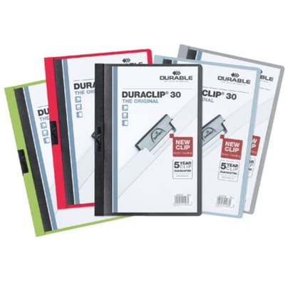Durable klemmap Duraclip Original 30 geassorteerde kleuren