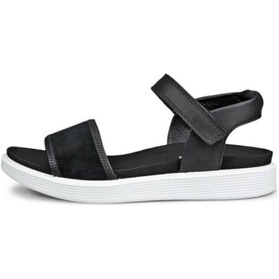 ECCO SOFT SANDAL W Dames Sandalen - Zwart