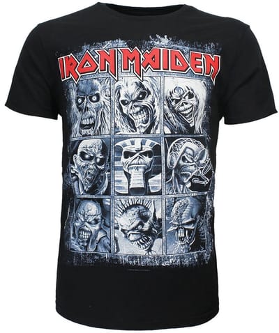 Iron Maiden Eddies Homage T-Shirt - Officiële Merchandise - S