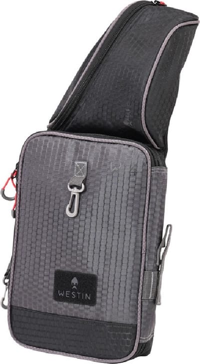 Westin W4 Street Sling Medium Titanium Black Slingbag (Incl. 1 Tacklebox) - Vistas