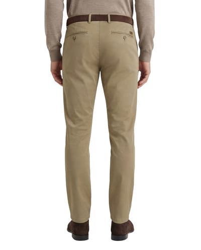 Meyer NewYork pantalon katoen bruin normale fit