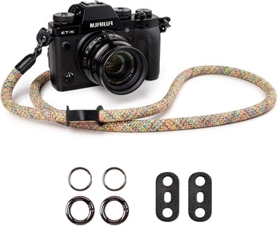 Comfortabele Camera Schouderriem voor Spiegelreflex- en Systeemcamera's - Geschikt voor Sony, Fujifilm, Canon en Nikon - Verstelbaar en Duurzaam