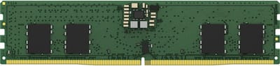 Kingston ValueRAM Clocked (CUDIMM) DDR5-6400 - 8GB - CUDIMM - CL52 - Single Channel (1 pcs) - Groen