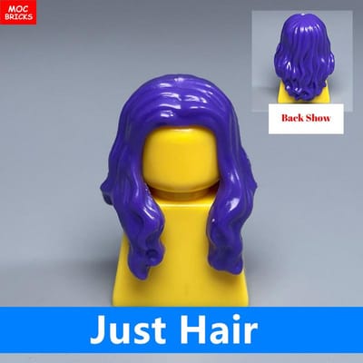 10 stuks MOC Stenen 1014 1025 4cm Figuur Vrouwelijke Vrouwen Haren Gemonteerde Deeltjes Bouwstenen Accessoires Speelgoed voor Kinderen Poppen