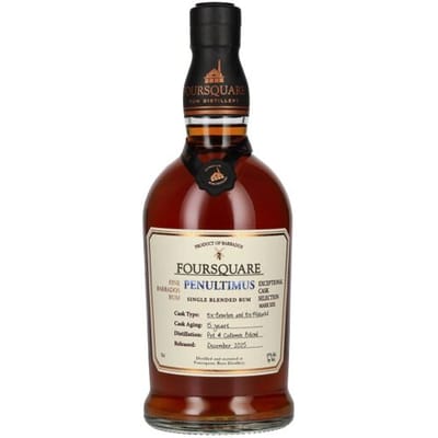 Foursquare rum Foursquare 15 Years Old Exceptional Cask SELECTION MARK XXX PENULTIMUS 2025 57% Vol. 0,7l