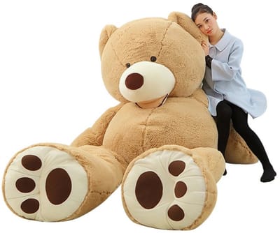 Nivard Knuffel - Knuffelbeer - Knuffeldoekje - Groot - Meme - Baby - Beer - Stuffed Animal - Plushie - Plush - Dier - 160cm