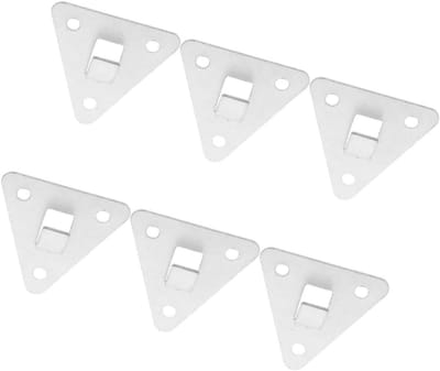 Brandblusser Muurbeugel - Brandblusser Houder - Veilige Bevestiging - Universele Compatibiliteit - 5.7 x 5 x 1 cm - Zilver