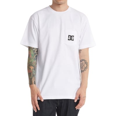 DC Star Pocket T-Shirt wit