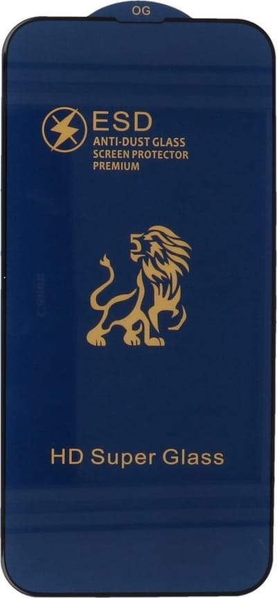 9D Gehard Tempered Glass - Screenprotector - beschermglas - Geschikt voor iPhone 13 Mini Zwart