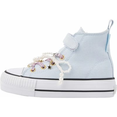 British Knights - Kaya Mid Meisjes Sneakers Hoog - Maat 28 - Licht blauw - Meiden Schoenen
