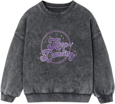 Vertbaudet Sportieve sweater met glitterdetail voor meisjes