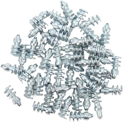 Dailygoods- Bandenstuds 50 PCS - Sneeuw Spikes - Antislip - Off-road Voertuigen - Hoogwaardig Wolfraamstaal - Duurzaam en Betrouwbaar - Sneeuwspikes