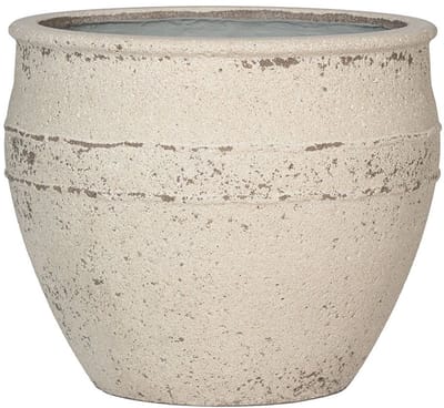 Pottery Pots - Plantenbak Athena L - Ø53.5cm x H45cm - Indoor en Outdoor - Chalk White