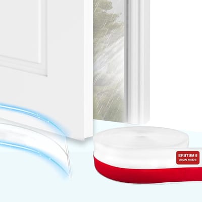 Acryl Deurstrip tegen Tocht - Effectieve Tochtstopper voor Deuren en Ramen, Energie Besparend