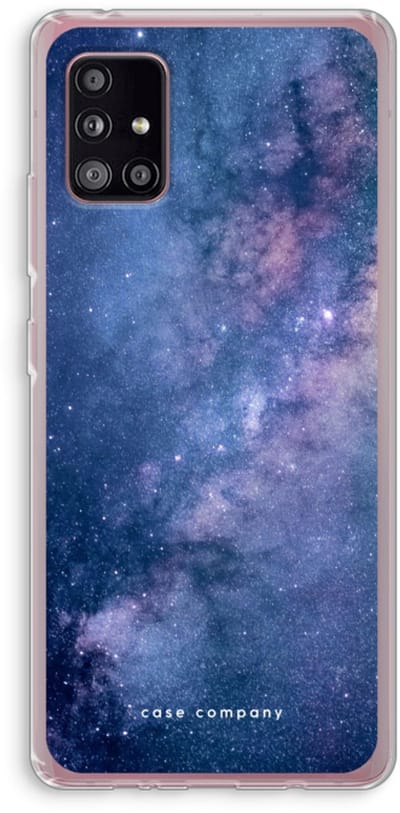 Case Company® - Hoesje geschikt voor Samsung Galaxy A51 5G hoesje - Nebula - Soft Cover Telefoonhoesje - Bescherming aan alle Kanten en Schermrand