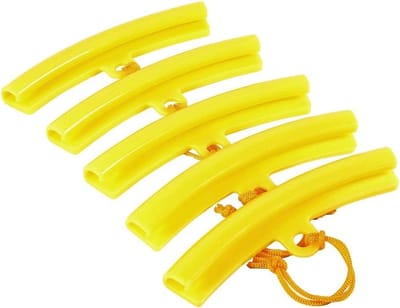 Set van 5 Velgenbeschermers voor Bandenwisselaars - 15 cm (Geel)