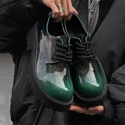 Leren Schoenen Voor Man Echt Leer Grote Maat Schoenen Designer Formele Schoenen Casual Schoenen Mode Zakelijk 46 black