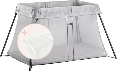 Reisbedje Light met Matrasovertrek voor Baby's - Ideaal voor Op Reis
