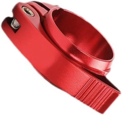 Fiets Zadelpenklem - Vouwfiets Onderdeel - Fiets Zadel Verstellen - CNC Gemaakt Aluminium - 41 mm - Zwart
