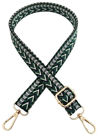 Dailygoods- Tasriem 2,5 cm breed - Verstelbare Schouderband - Vervangende Riem met Karabijnhaak - Duurzaam Nylon - Voor Handtassen/Cameratassen - Schouderriem