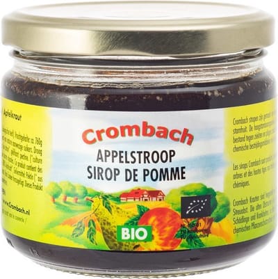 Crombach Appelstroop Biologisch 6 x 330GR - Voordeelverpakking