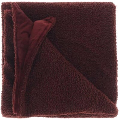 Unique Living | Plaid Romie 150x200cm bloodstone