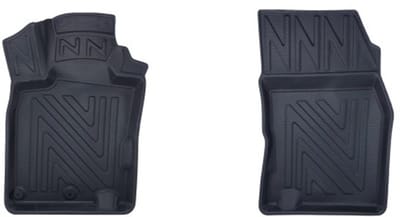 Rubbermatten Nissan Qashqai 2014-2020 (voorset) - Premium carbonlook