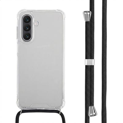 imoshion Hoesje - Geschikt voor Samsung Galaxy A17 (5G) / A17 (4G) - Backcover met koord - Zwart