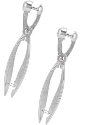 Dailygoods- Kersenontpitter - Aluminium Ontpitter - Kersen/Olijven Ontpitter - Schuifontwerp - 2 Stuks - Duurzaam Materiaal - Pittenonttrekker