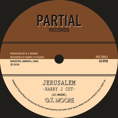 G.T. Moore - Jerusalem - Harry J Cut (7" Single)