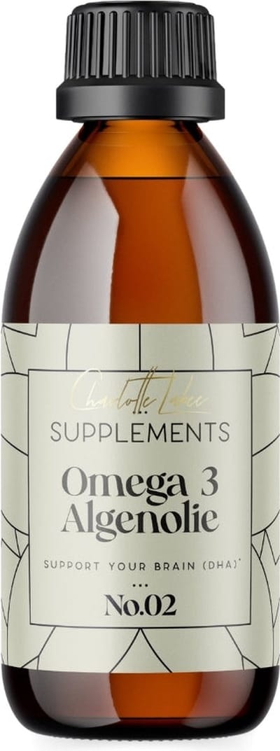 Pure Omega 3 Algenolie | Plantaardige Vegan Visolie (EPA/DHA) | 150 ml | Supplement voor Hart & Hersenen | CL Health by Charlotte Labee