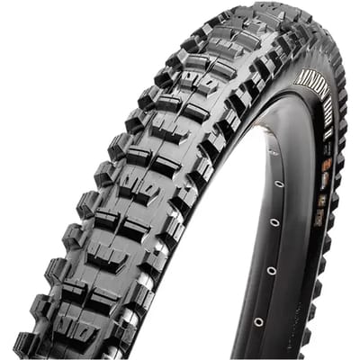 Maxxis Minion Dhr Ii Exo/tr 60 Tpi Tubeless 29´´ X 2.60 Mtb-band Zwart 29´´ x 2.60