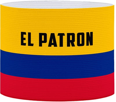 Aanvoerdersband "El Patron" - Maat XS