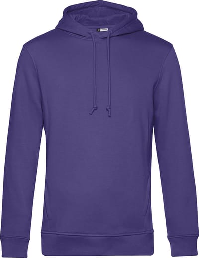 Organic Inspire Hooded° B&C Collectie maat L Radiant Purple
