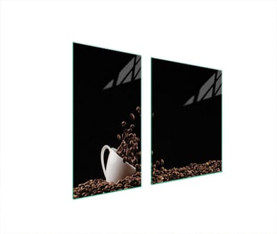 TMK ArtDeko - Snijplank - 90x52 cm - Beschermplaat - Koffiekleur