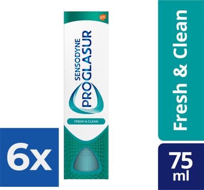 Sensodyne Proglasur Tandpasta Multi-Action 75ml - Voordeelverpakking 6 stuks