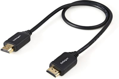 HDMI Cable Startech HDMM50CMP Black 0,5 m