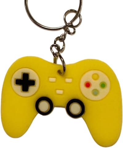Sleutelhanger Gamecontroller Geel